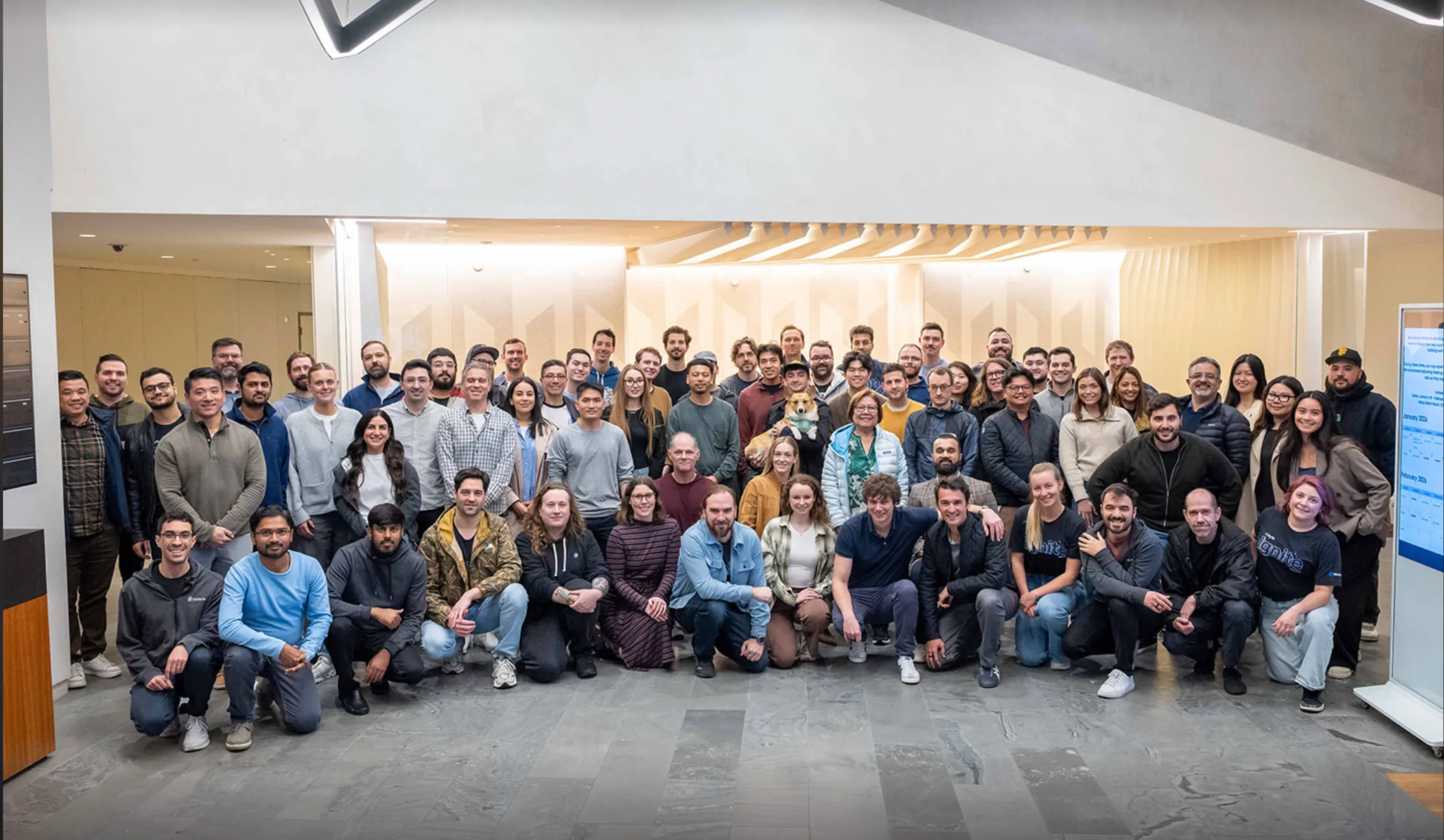 Airbyte team collaborating in the San Francisco office